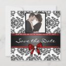 Recherche de damassé rouge invitations Marron