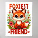 Recherche de dessin renard posters Mignon