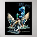 Recherche de canard en vol posters Animal