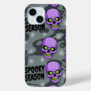 Recherche de crâne effrayant iphone coques D'halloween
