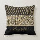 Recherche de peau zèbre coussins Lignes