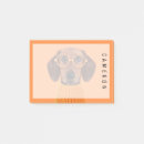 Recherche de dachshund post its Animal