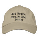 Recherche de une erreur casquettes Plaisanter