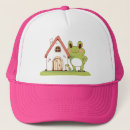Recherche de grenouille mignonne casquettes Vert