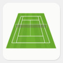 Recherche de court de tennis autocollants Tribunal