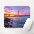 Recherche de golden gate bridge tapis souris Pont d'entrée dorée