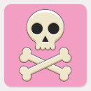 Recherche de crâne kawaii autocollants Halloween