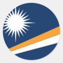 Recherche de marshall autocollants Drapeau des îles marshall