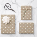 Recherche de pois brun papier cadeau Moderne