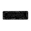 Recherche de invitation rectangles autocollants Noir