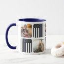 Recherche de drapeau américain mugs bouteilles Policier