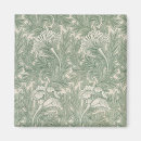 Recherche de motif floral vintage magnets William morris