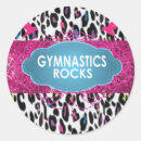 Recherche de gymnastique autocollants Bleu