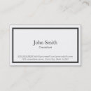 Recherche de solutions cartes visite Conseiller