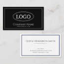 Recherche de représentant de ventes cartes visite Noir et blanc