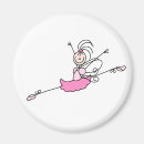 Recherche de ballerine rose magnets Danse de ballet
