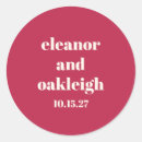 Recherche de texte mariage autocollants Typographie