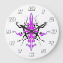 Recherche de conception tribale horloges Noir