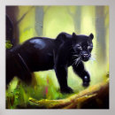 Recherche de animal panthère noire posters Sauvage