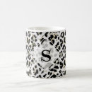 Recherche de monogram imprimées tasses Blanc