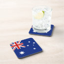 Recherche de drapeau australien dessous de verres Drapeaux du monde