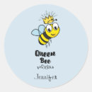 Recherche de reine des abeilles autocollants Noir