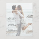 Recherche de romantique 11x14 invitations Classique