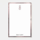 Recherche de rose gold post its Élégant