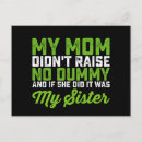 Recherche de soeur drôle cartes postales Maman