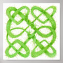 Recherche de celtic knot posters Vert