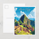 Recherche de picchu de machu cartes postales Travel