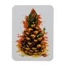 Recherche de ananas jaune magnets Fruits