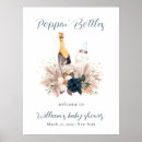 Recherche de unique de bébé posters Baby shower boho