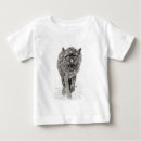 Recherche de loups bébé tshirts Neige