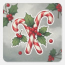 Recherche de houx de noël autocollants Hiver