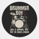 Recherche de drums autocollants Instrument musical