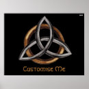 Recherche de symbole celtique posters Triquetra