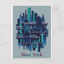 Recherche de architecture moderne cartes postales Bleu