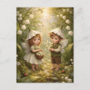 Recherche de muguet cartes postales Fées
