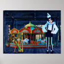 Recherche de clown de cirque posters Coloré