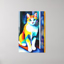 Recherche de chaton impressions sur toile Aquarelle