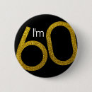 Recherche de anniversaire 60 badges Noir