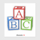 Recherche de abc autocollants Apprentissage