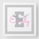 Recherche de rose et gris horloges Pour elle