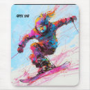 Recherche de ski neige tapis souris Cool