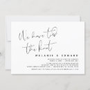 Recherche de noué invitations Minimaliste