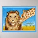 Recherche de girafe mignonne posters Drôle