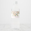 Recherche de baby shower bouteilles eau étiquettes Floral