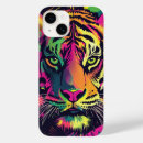Recherche de tête de tigre iphone coques Sauvage