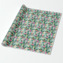 Recherche de motif tropical papier cadeau Rose